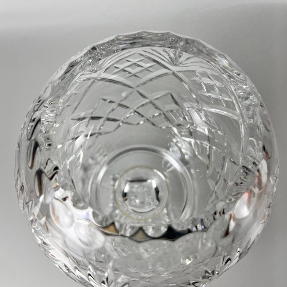 Vtg American Brilliant Compote Bowl Candy ABP Pairpoint Clear Cut Glass Footed - Picture 6 of 12